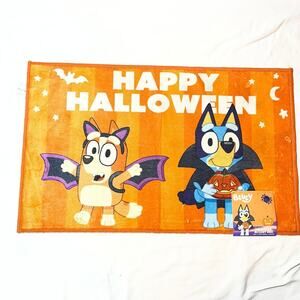 Bluey & Bingo Happy Halloween Washable Accent Rug 20x32 NWT